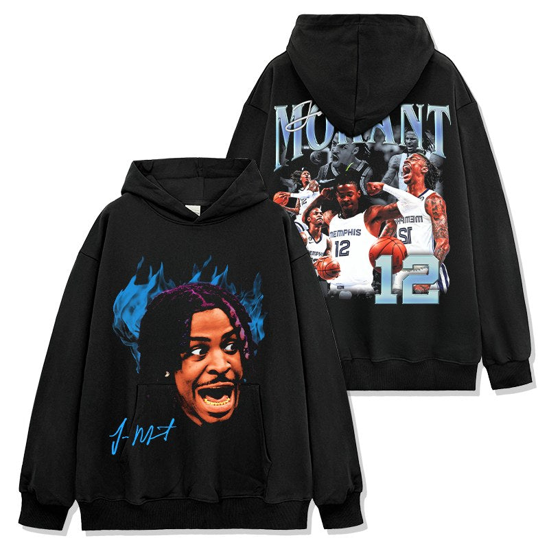 JA MORANT VINTAGE HOODIE · LEGEND