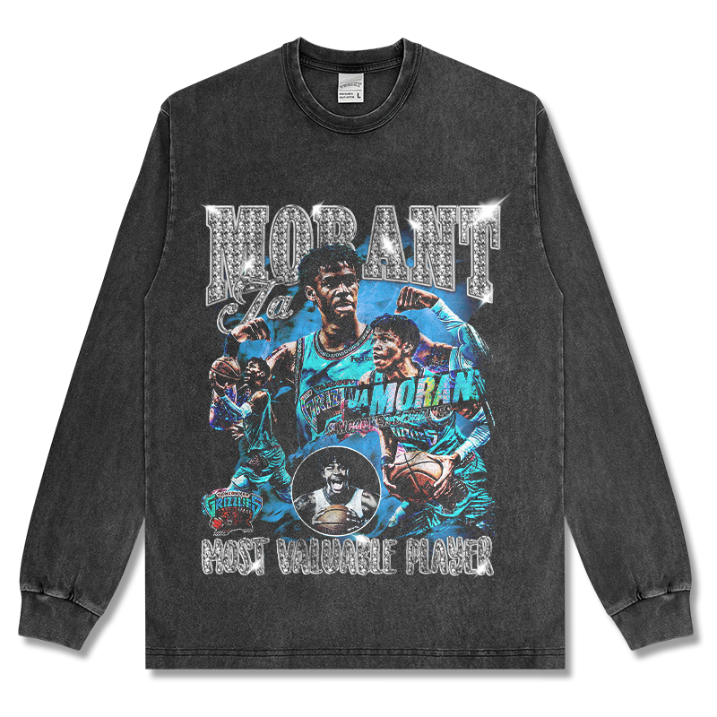 JA MORANT LONG SLEEVE · OVERTIME