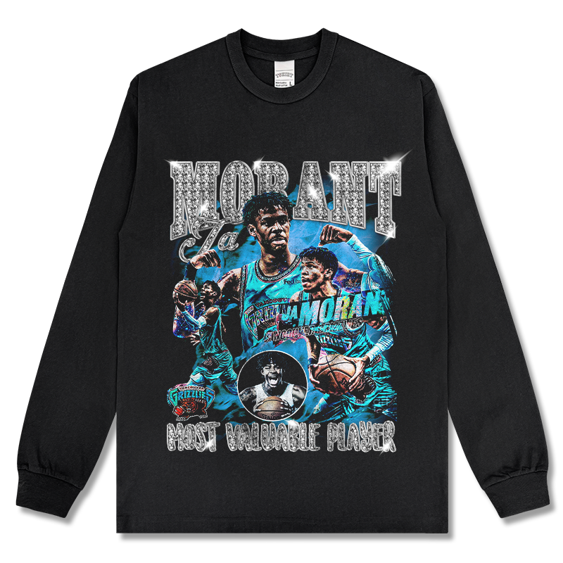 JA MORANT LONG SLEEVE · OVERTIME