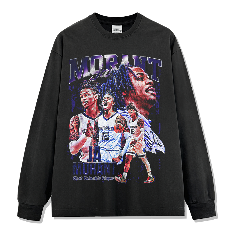 JA MORANT LONG SLEEVE · BLOCK PARTY