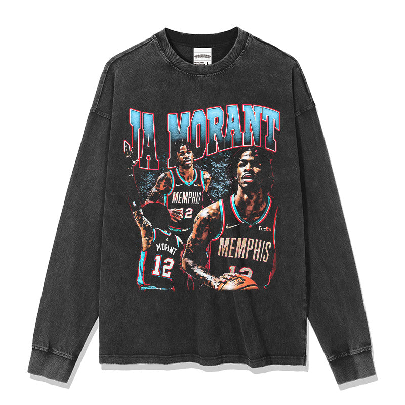 JA MORANT LONG SLEEVE · SPLASH