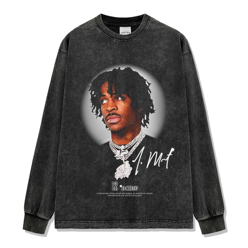 JA MORANT LONG SLEEVE · ICE COLD