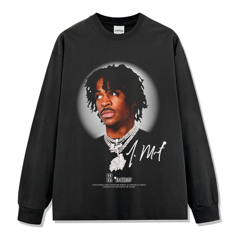 JA MORANT LONG SLEEVE · ICE COLD