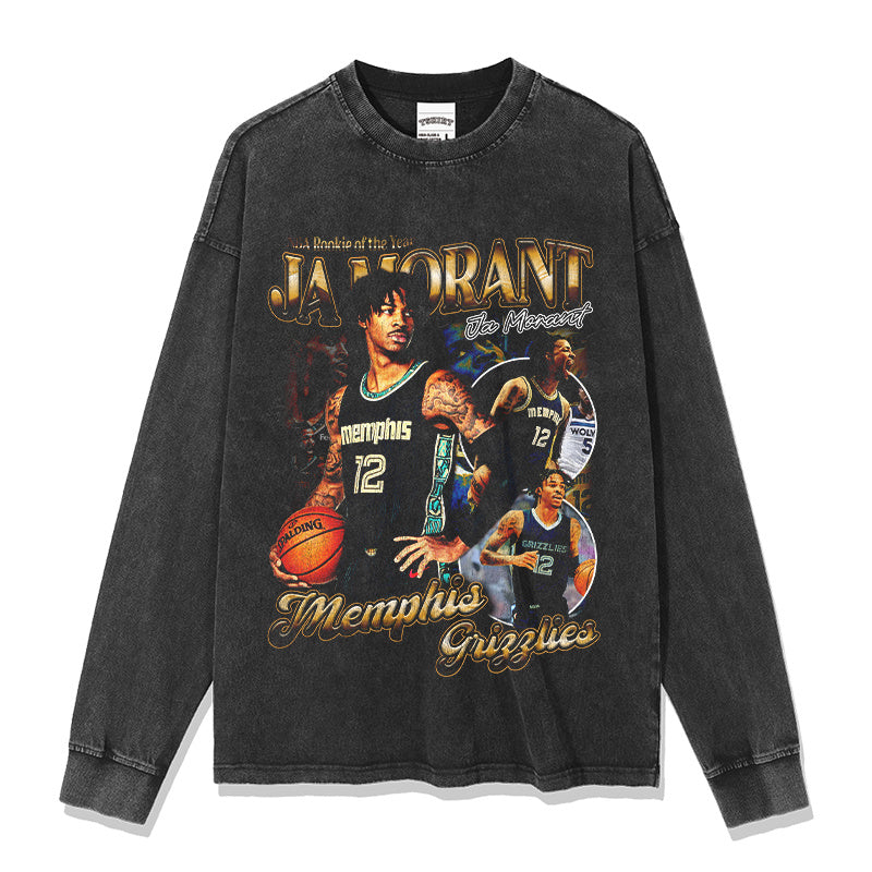 JA MORANT LONG SLEEVE · FAST BREAK