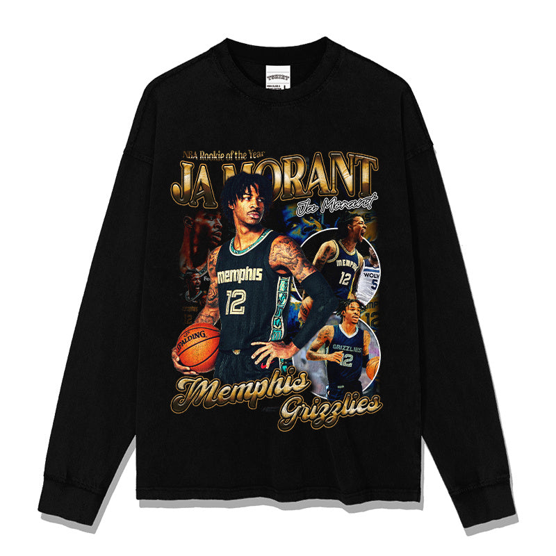 JA MORANT LONG SLEEVE · FAST BREAK