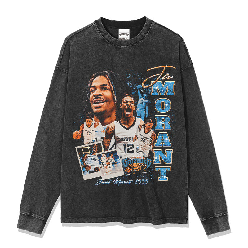 JA MORANT LONG SLEEVE · TRIPLE DOUBLE