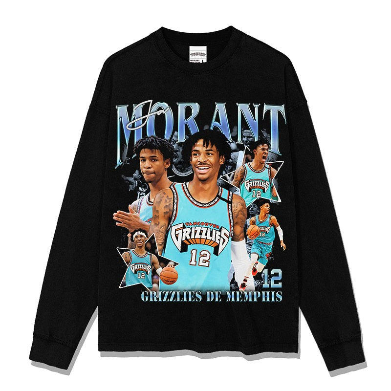 JA MORANT LONG SLEEVE · SLAM DUNK
