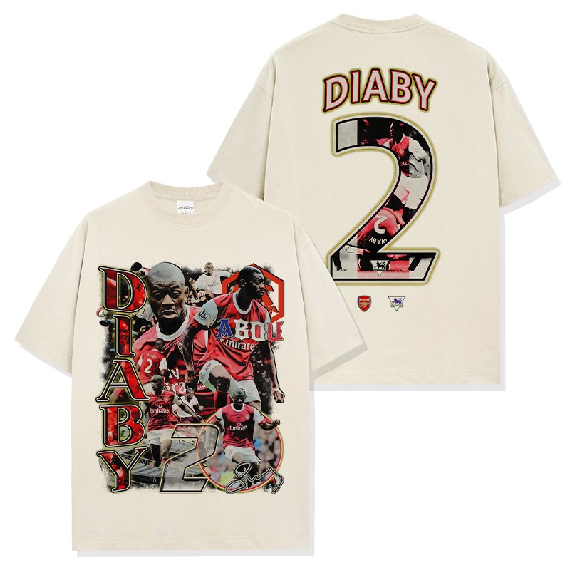 MOUSSA DIABY VINTAGE TEE · GOLDEN BOOT