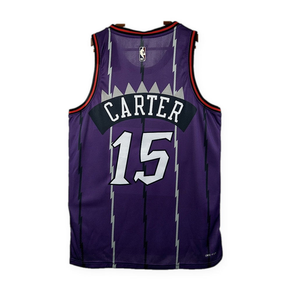 טורונטו ראפטורס 25/26 קלאסיק סגול · CARTER #15 – גב