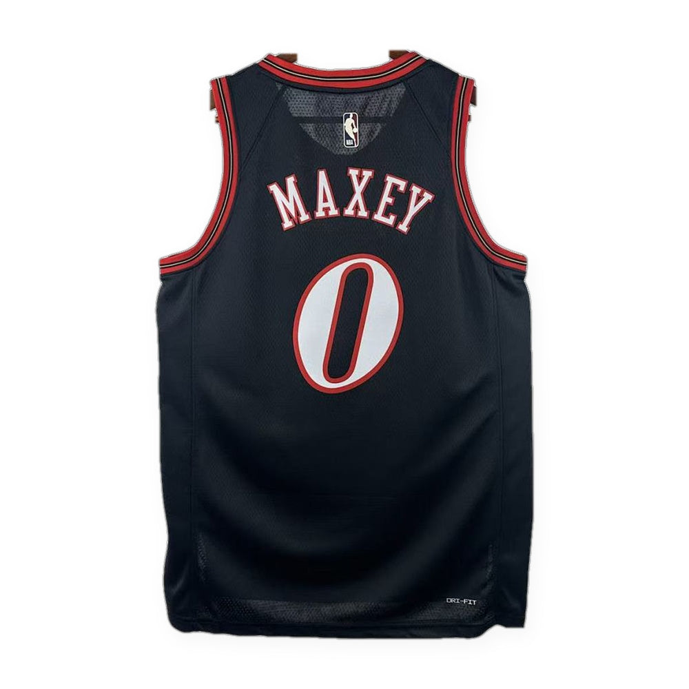 פילדלפיה 76 25/26 קלאסיק שחור · MAXEY #0 – גב
