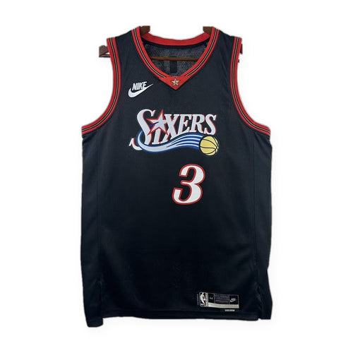 פילדלפיה 76 25/26 קלאסיק שחור · IVERSON #3