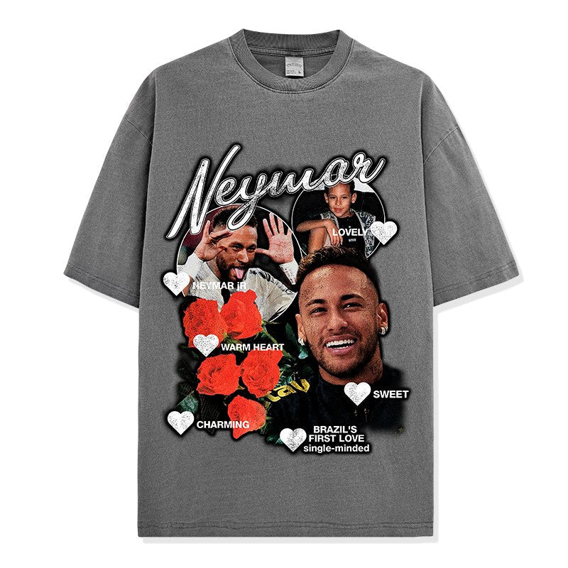 NEYMAR VINTAGE TEE · INJURY TIME