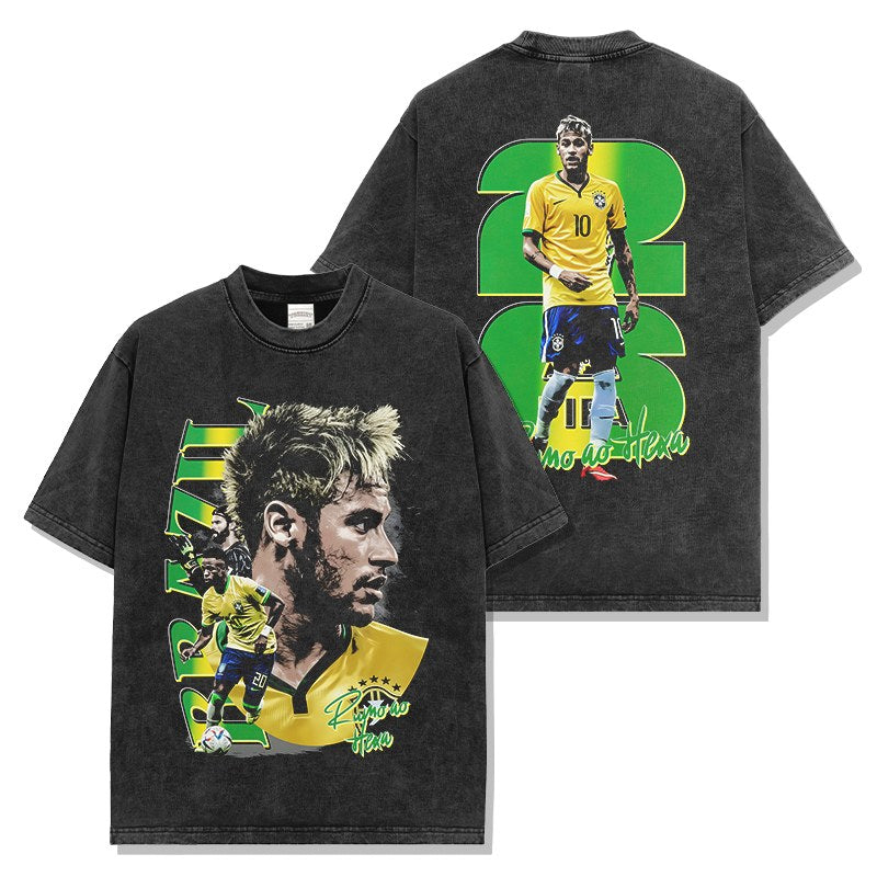 NEYMAR VINTAGE TEE · GOLDEN BOOT