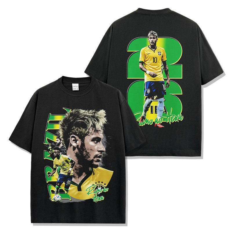 NEYMAR VINTAGE TEE · GOLDEN BOOT