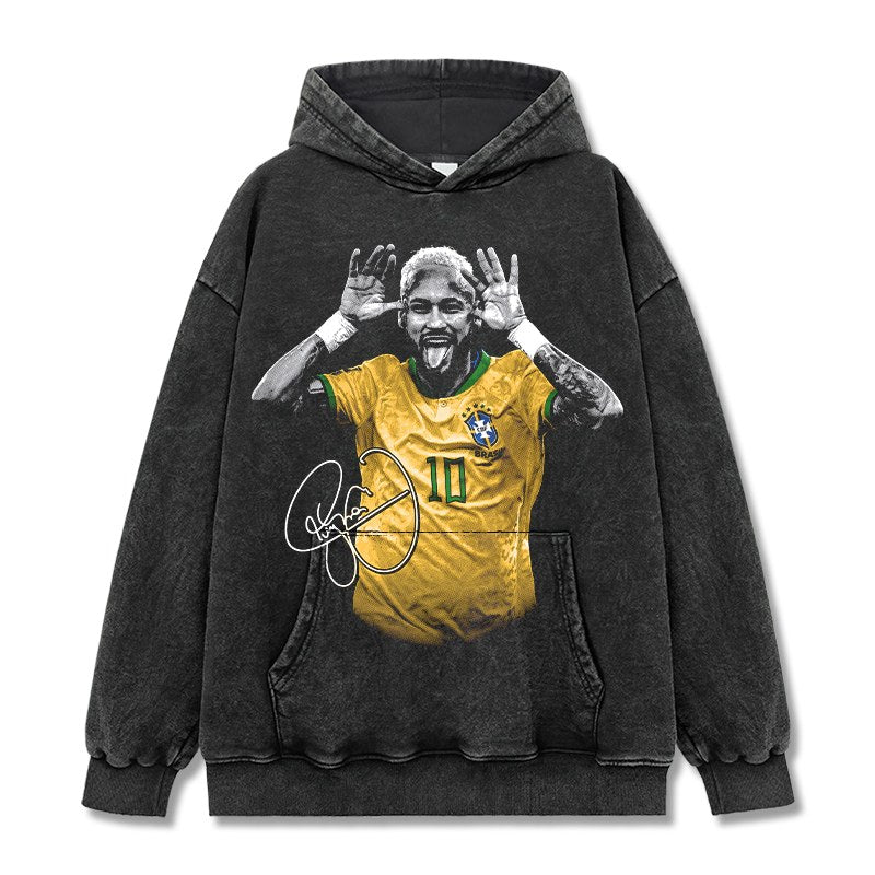 NEYMAR VINTAGE HOODIE · CURVA SUD