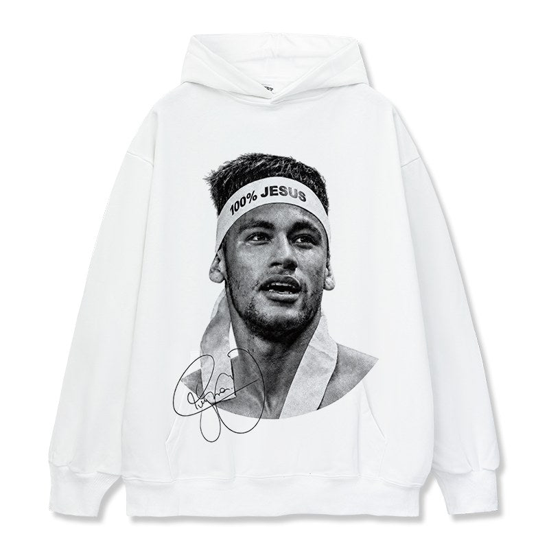 NEYMAR VINTAGE HOODIE · SANTOS