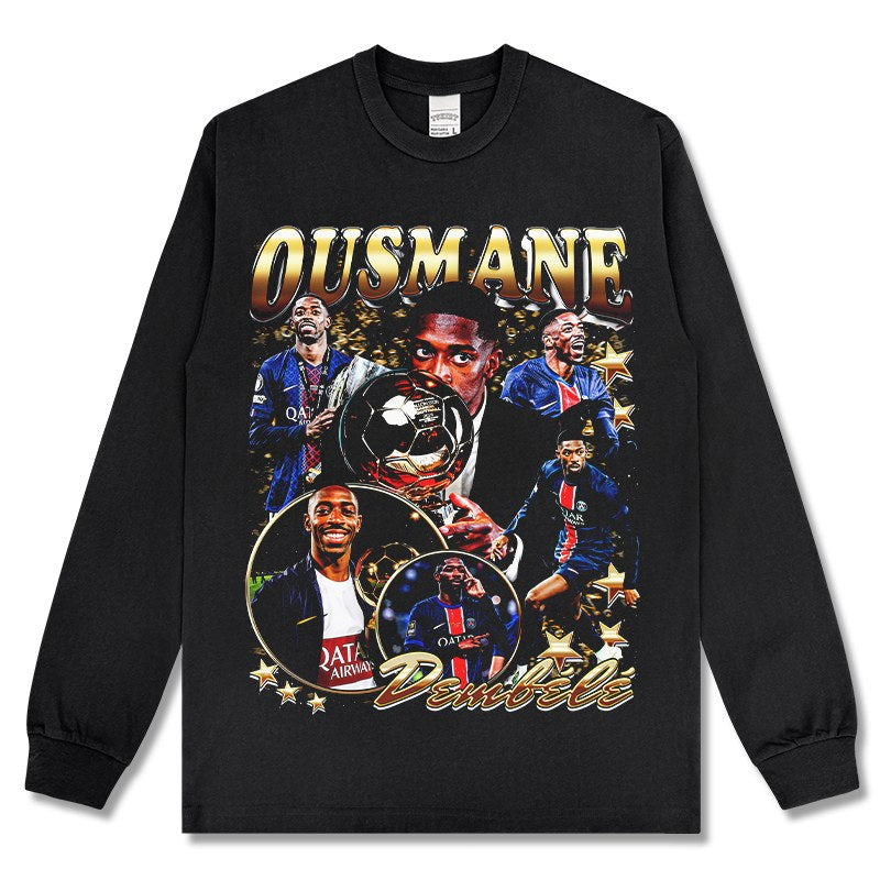 OUSMANE DEMBÉLÉ LONG SLEEVE · GOLDEN BOOT