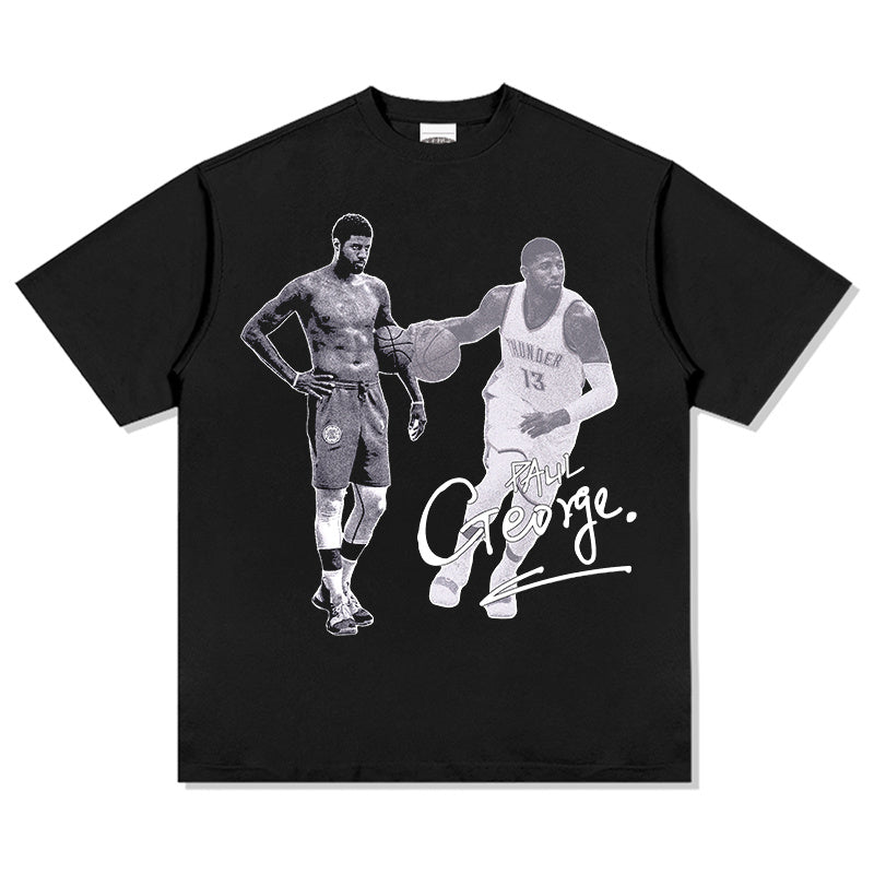 PAUL GEORGE VINTAGE TEE · TRIPLE DOUBLE