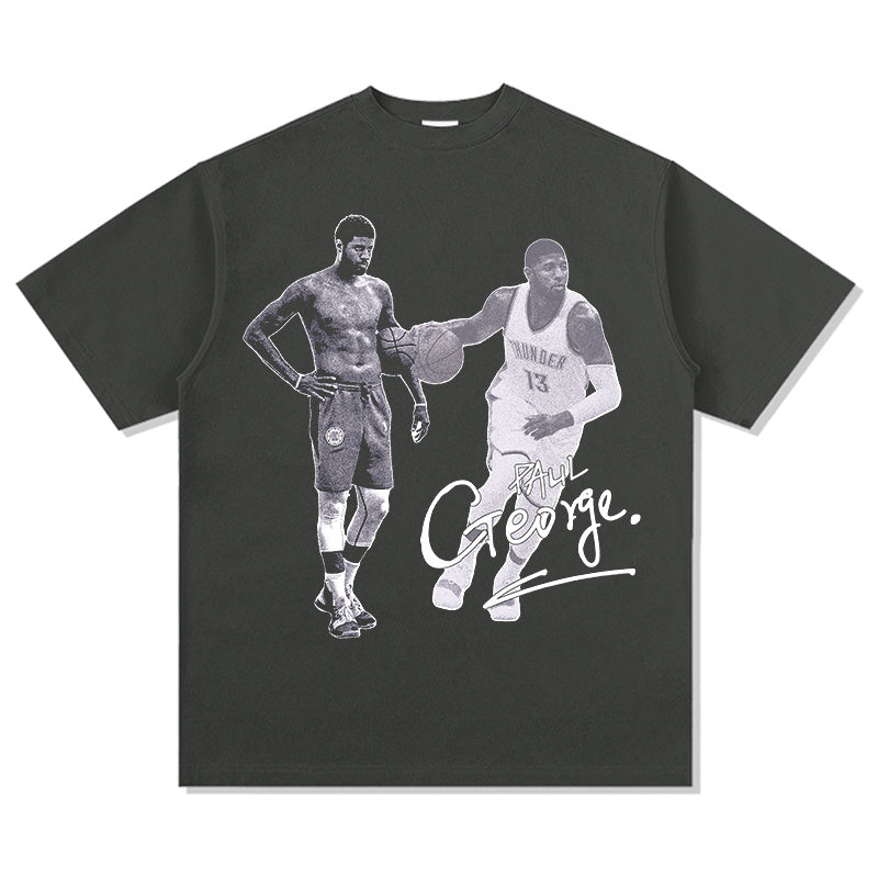 PAUL GEORGE VINTAGE TEE · TRIPLE DOUBLE