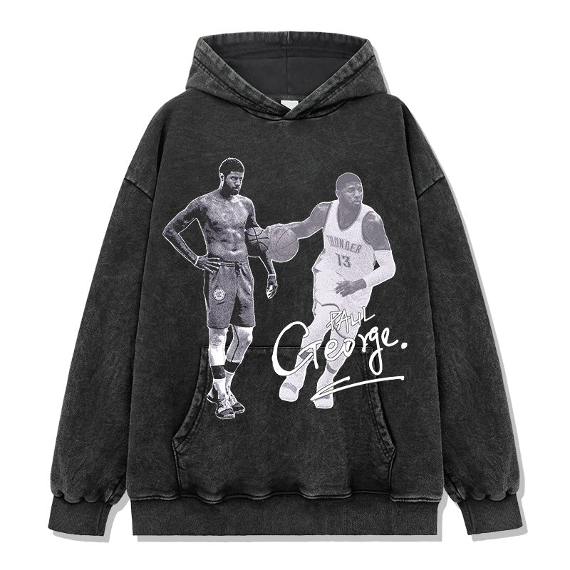 PAUL GEORGE VINTAGE HOODIE · TRIPLE DOUBLE