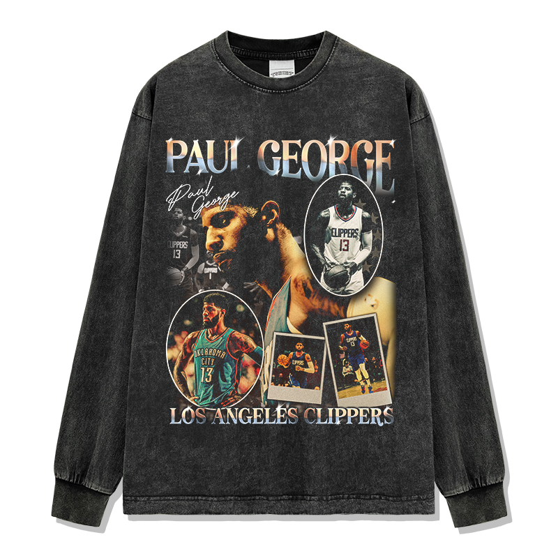 PAUL GEORGE LONG SLEEVE · AND ONE