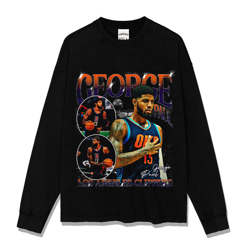 PAUL GEORGE LONG SLEEVE · SLAM DUNK