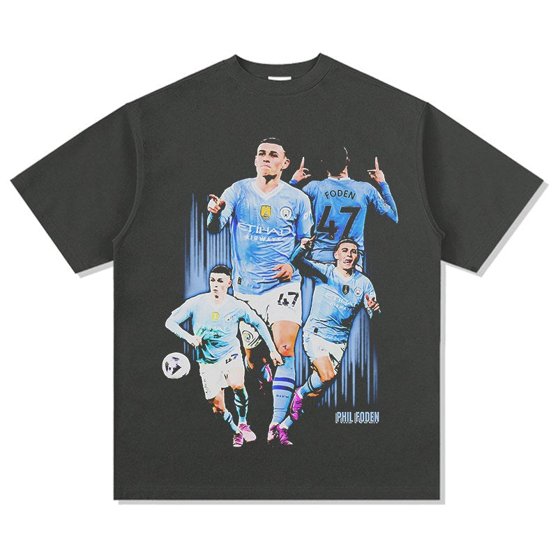 PHIL FODEN VINTAGE TEE · GOLDEN BOOT