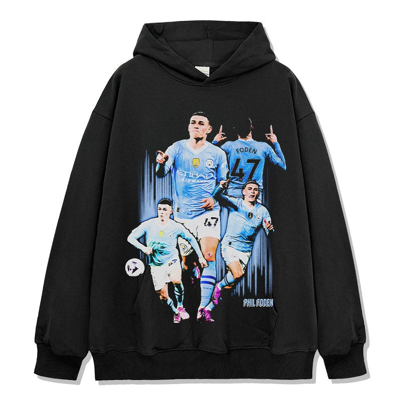 PHIL FODEN VINTAGE HOODIE · GOLDEN BOOT