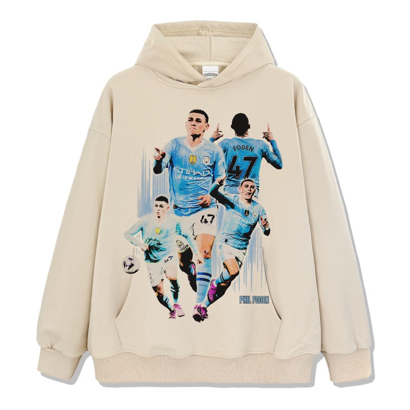 PHIL FODEN VINTAGE HOODIE · GOLDEN BOOT