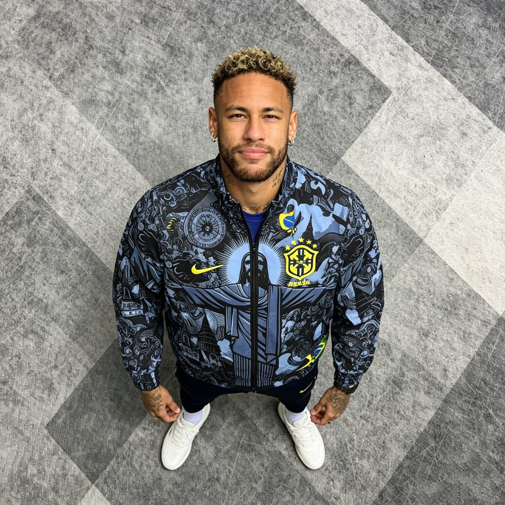 מעיל רוח ברזיל דו-צדדי – צבעוני