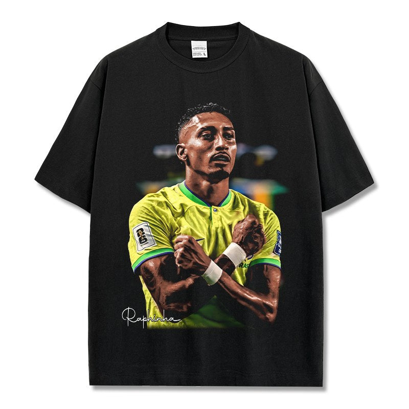 RAPHINHA VINTAGE TEE · GOLDEN BOOT