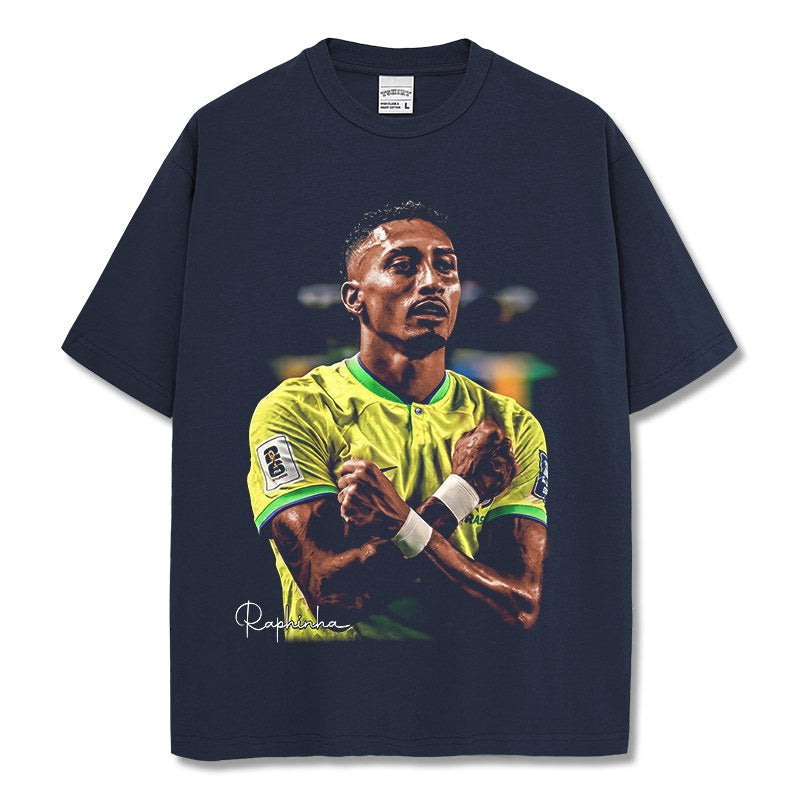 RAPHINHA VINTAGE TEE · GOLDEN BOOT