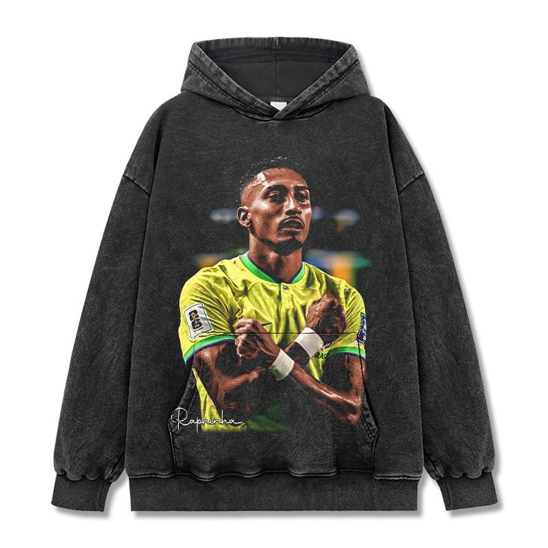 RAPHINHA VINTAGE HOODIE · GOLDEN BOOT