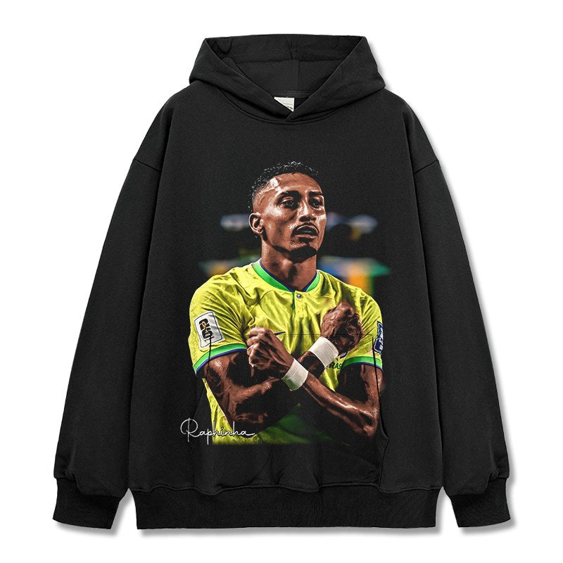 RAPHINHA VINTAGE HOODIE · GOLDEN BOOT