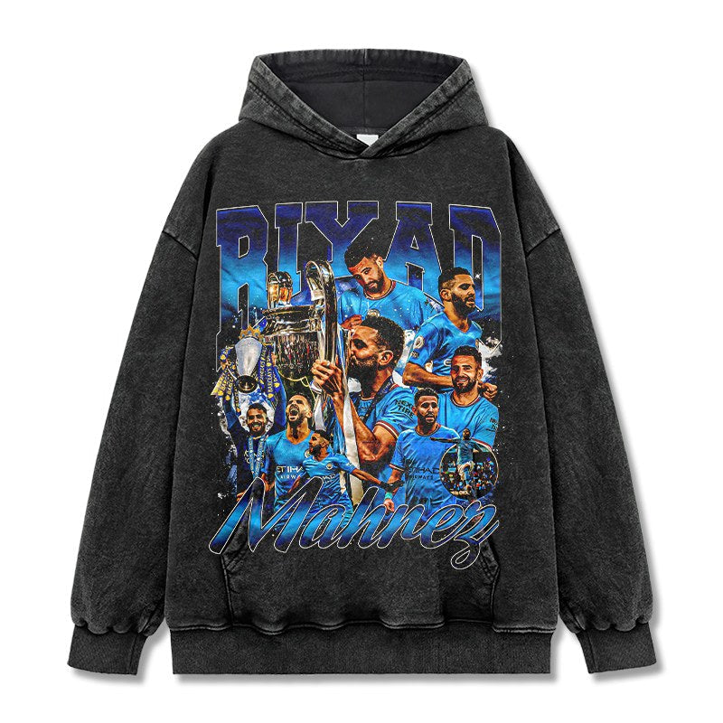 RIYAD MAHREZ VINTAGE HOODIE · GOLDEN BOOT