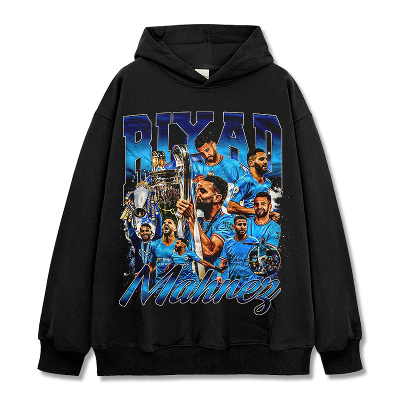 RIYAD MAHREZ VINTAGE HOODIE · GOLDEN BOOT