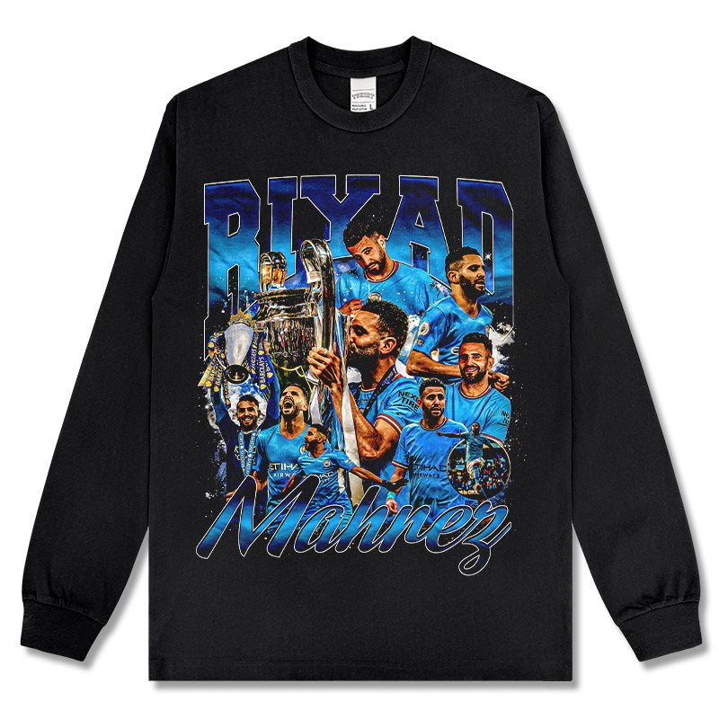 RIYAD MAHREZ LONG SLEEVE · GOLDEN BOOT
