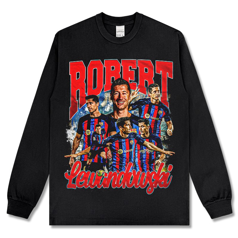 ROBERT LEWANDOWSKI LONG SLEEVE · NIGHT GAME