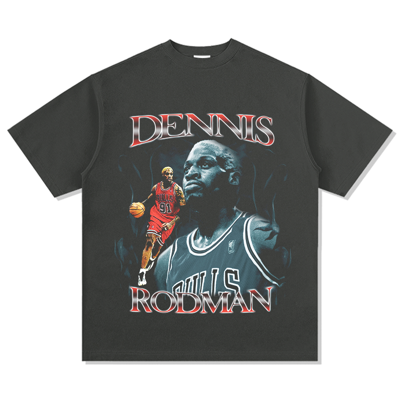 DENNIS RODMAN VINTAGE TEE · CHAMPION