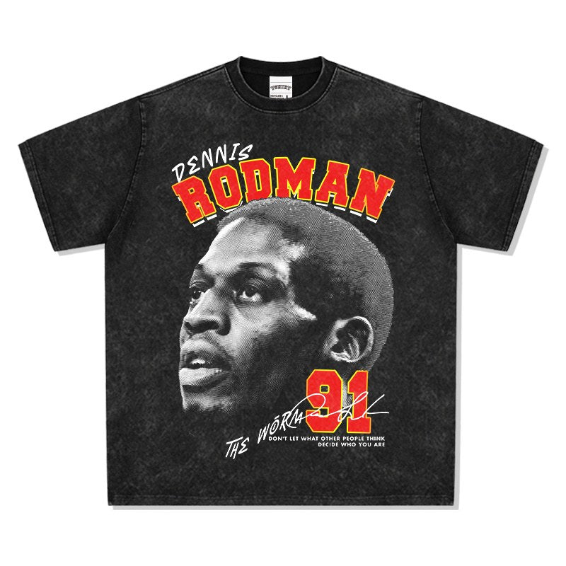 DENNIS RODMAN VINTAGE TEE · BASELINE