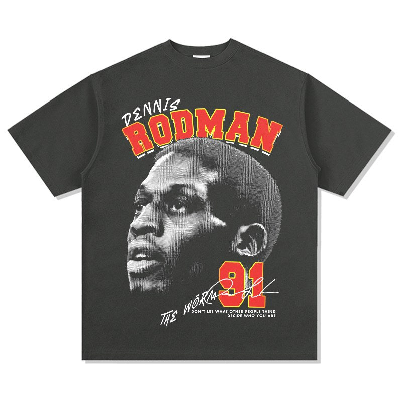 DENNIS RODMAN VINTAGE TEE · BASELINE