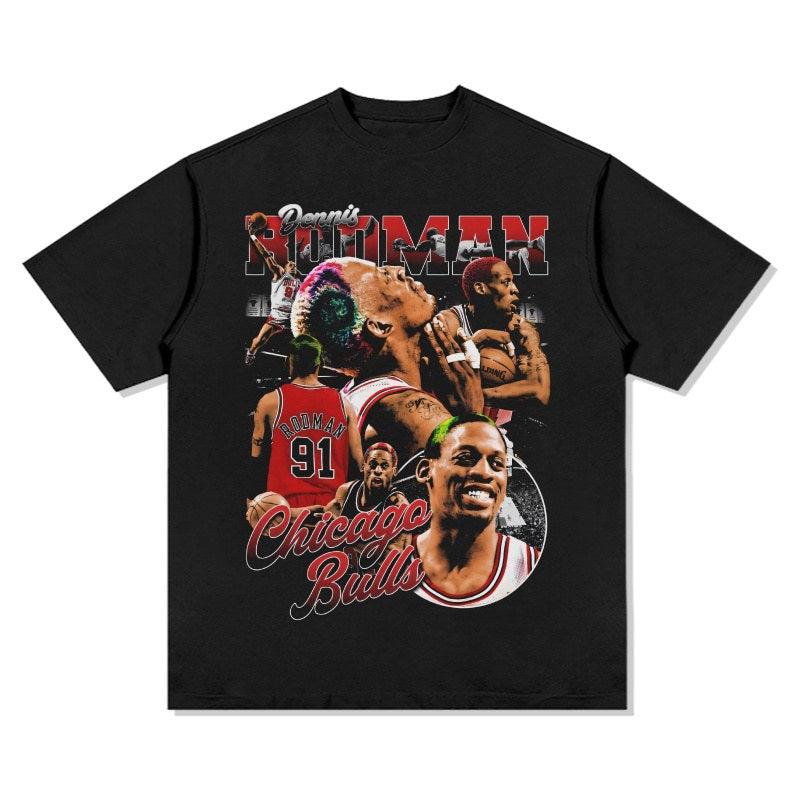 DENNIS RODMAN VINTAGE TEE · OVERTIME