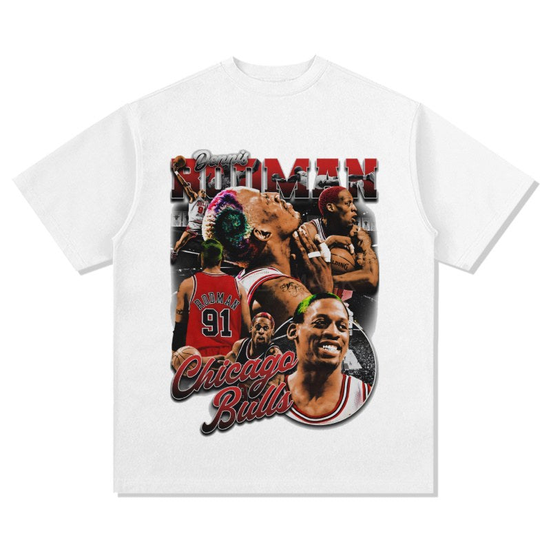 DENNIS RODMAN VINTAGE TEE · OVERTIME