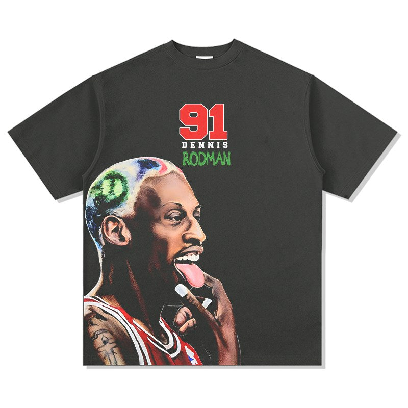 DENNIS RODMAN VINTAGE TEE · BLOCK PARTY