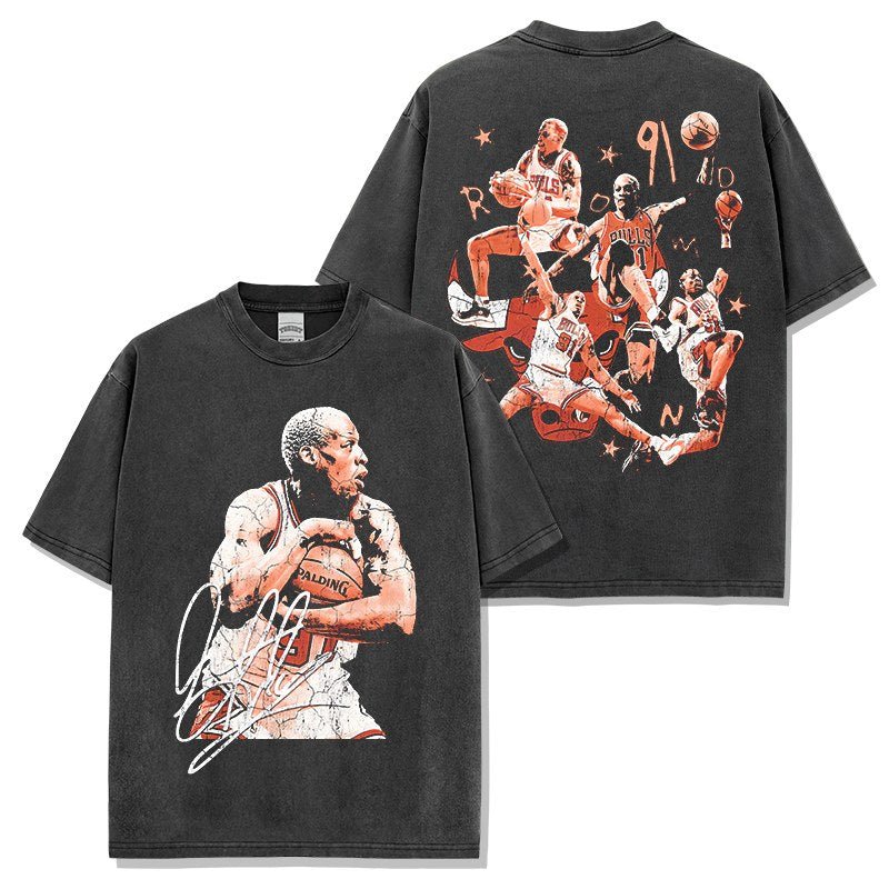 DENNIS RODMAN VINTAGE TEE · SPLASH