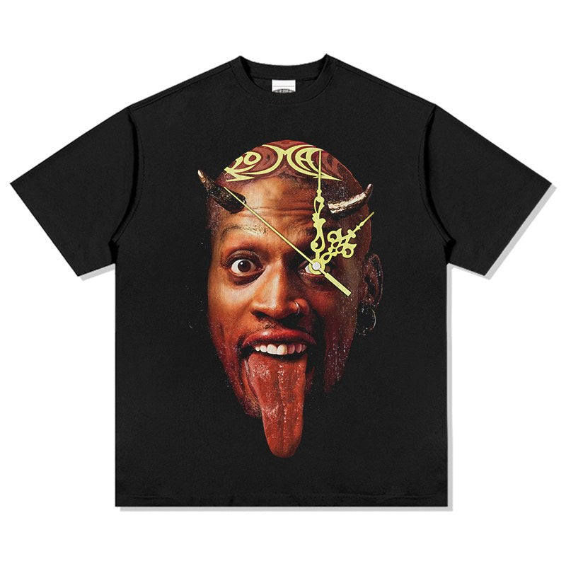 DENNIS RODMAN VINTAGE TEE · BANK SHOT