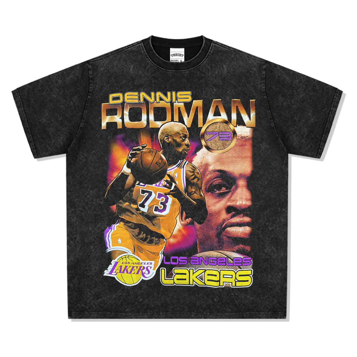 DENNIS RODMAN VINTAGE TEE · BANNER NIGHT
