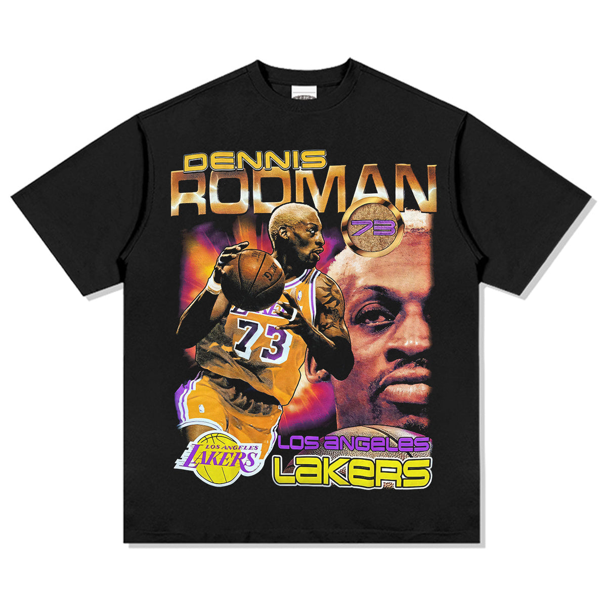 DENNIS RODMAN VINTAGE TEE · BANNER NIGHT