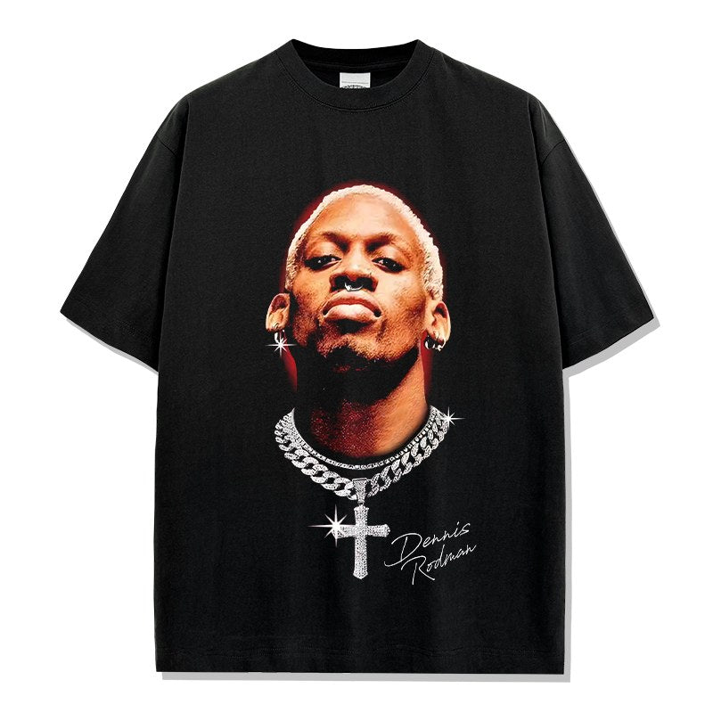 DENNIS RODMAN VINTAGE TEE · ICE COLD