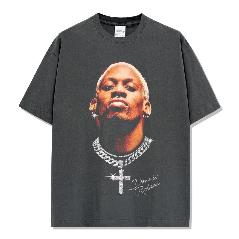DENNIS RODMAN VINTAGE TEE · ICE COLD